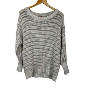 Express Womens sweater Knit Casual Oversized Boyfriend Comfy Cozy XS